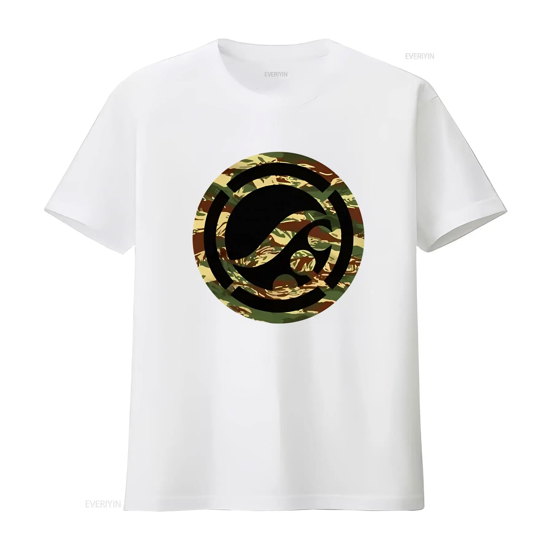 เสื้อยืดลายพรางโลโก้ Shoyoroll - Streetwear Brand Logo Design บทวิจารณ์และราคา