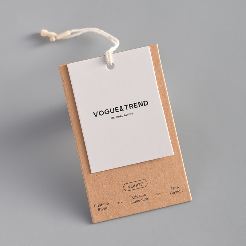 ป้ายแขวนกระดาษคราฟท์วินเทจแบบก - Streetwear Brand Logo Design บทวิจารณ์และราคา