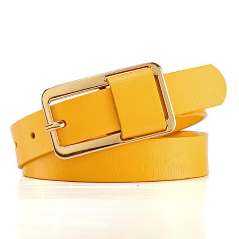 เข็มขัดหนังแฟชั่นสำหรับผู้หญิง - Off White Belt บทวิจารณ์และราคา