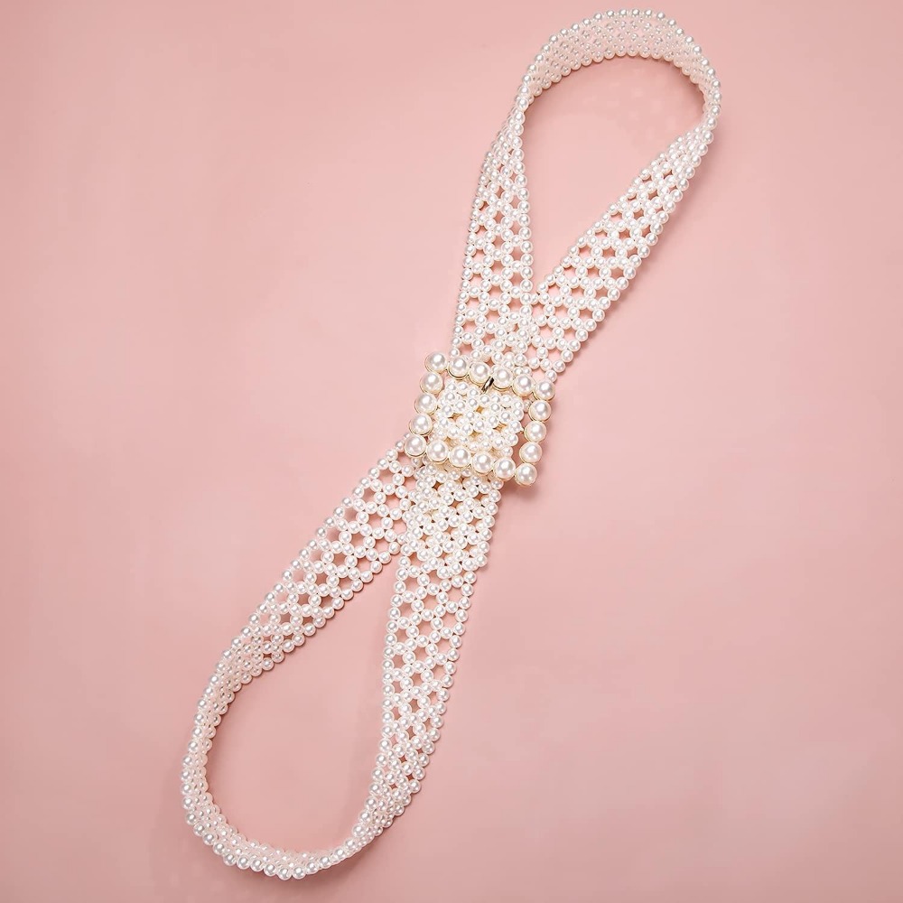 เข็มขัดไข่มุกยาว95ซม. เป็นของข - Off White Belt บทวิจารณ์และราคา